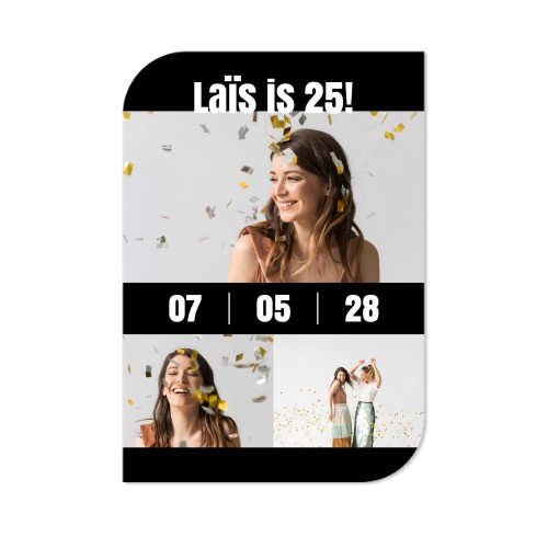 Enkle Fotokort halvrundet stående 10 x 14,3 cm Enkle Fotokort halvrundet stående 10 x 14,3 cm