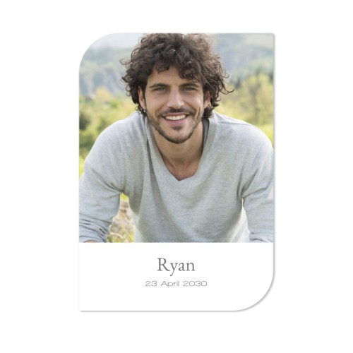 Enkle Fotokort halvrundet portræt 10 x 14,3 cm Enkle Fotokort halvrundet portræt 10 x 14,3 cm