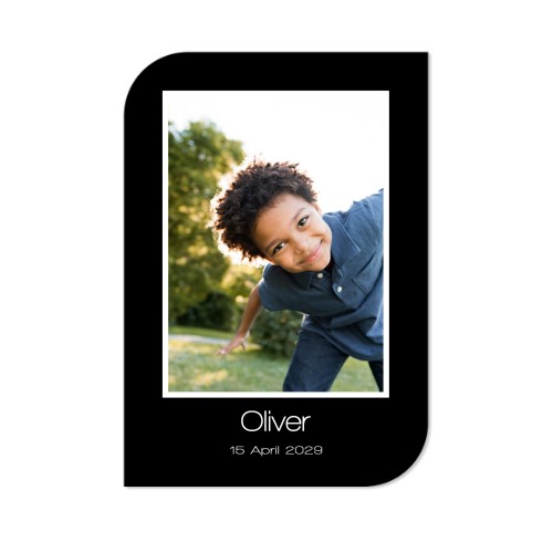 Single Card Half Rounded Vertical 10 x 14,3 cm