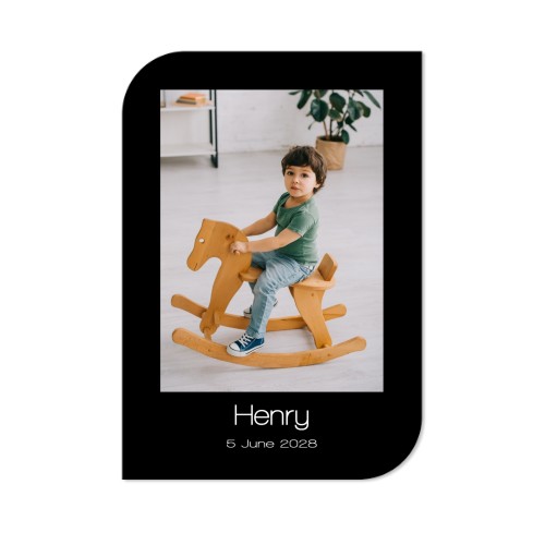 Single Card Half Rounded Vertical 10 x 14,3 cm