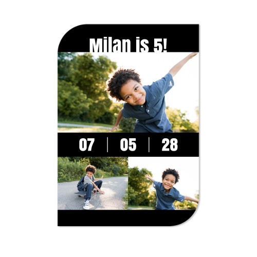 Enkle Fotokort halvrundet portræt 10 x 14,3 cm Enkle Fotokort halvrundet portræt 10 x 14,3 cm