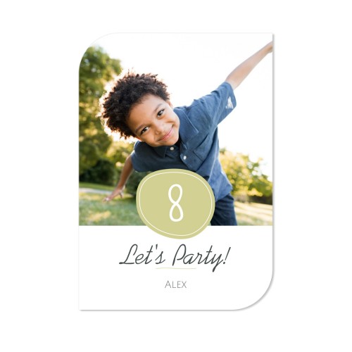 Single Card Half Rounded Vertical 10 x 14,3 cm