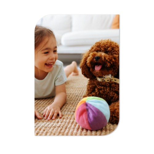 Single Card Half Rounded Vertical 10 x 14,3 cm