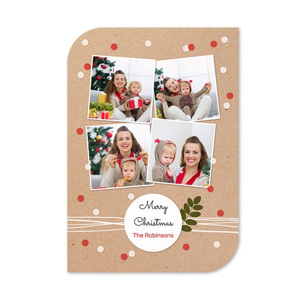 Single Card Half Rounded Vertical 10 x 14,3 cm