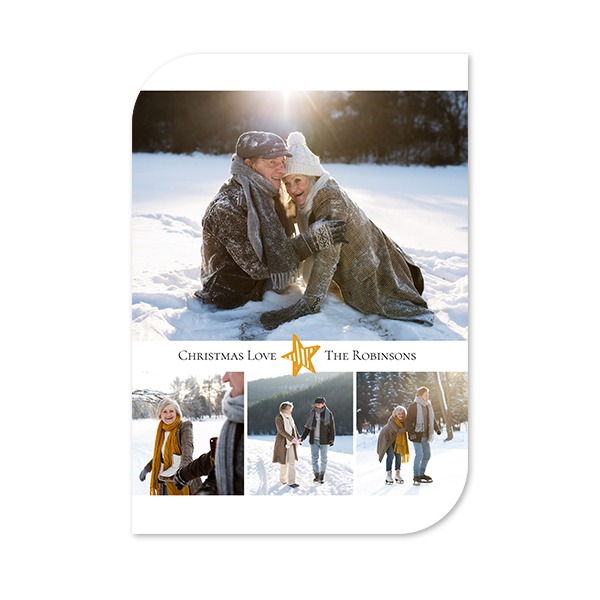 Single Card Half Rounded Vertical 10 x 14,3 cm Single Card Half Rounded Vertical 10 x 14,3 cm