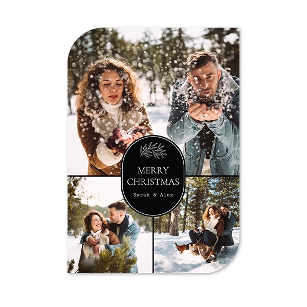 Single Card Half Rounded Vertical 10 x 14,3 cm