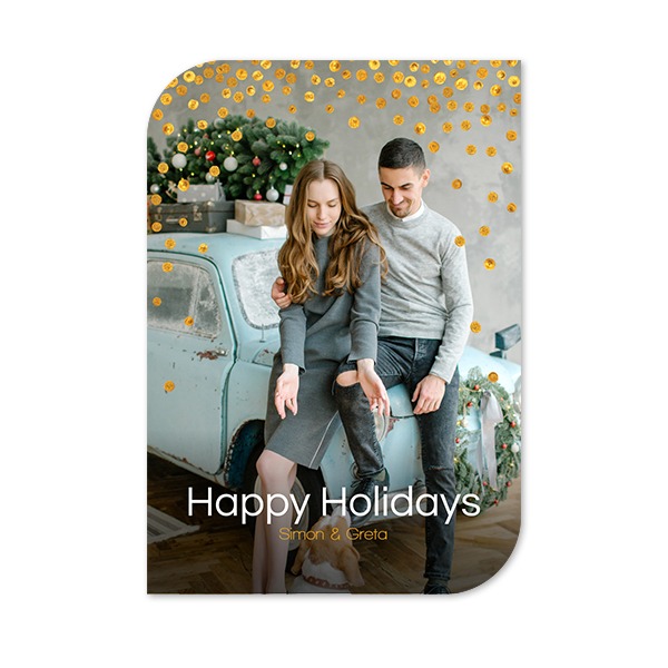 Fotokaart vleugel staand 10 x 14,3 cm