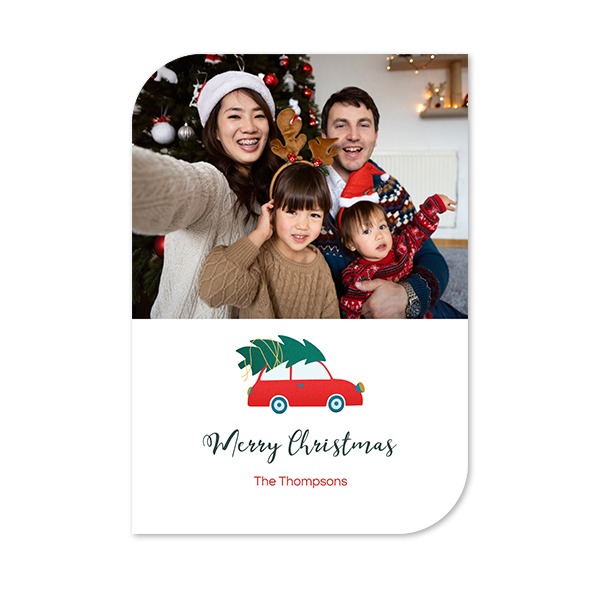 Single Card Half Rounded Vertical 10 x 14,3 cm Single Card Half Rounded Vertical 10 x 14,3 cm