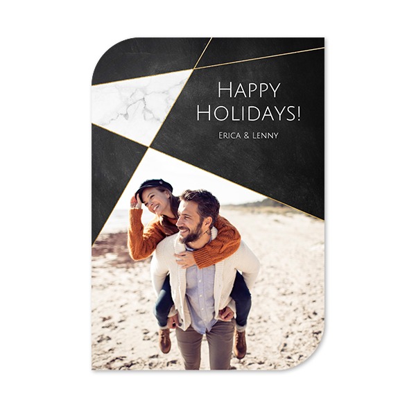 Single Card Half Rounded Vertical 10 x 14,3 cm
