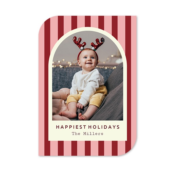 Single Card Half Rounded Vertical 10 x 14,3 cm
