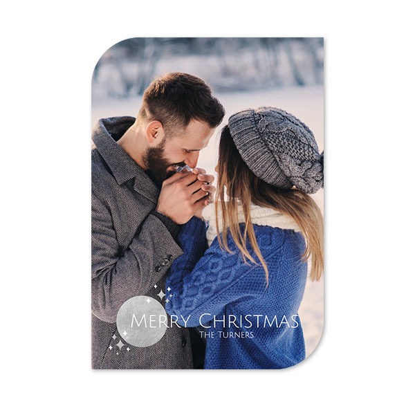 Single Card Half Rounded Vertical 10 x 14,3 cm