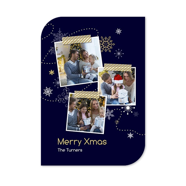 Fotokaart vleugel staand 10 x 14,3 cm