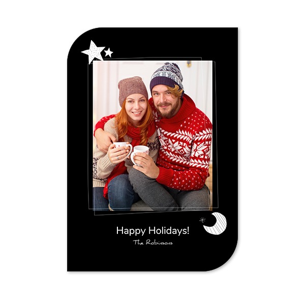 Fotokaart vleugel staand 10 x 14,3 cm