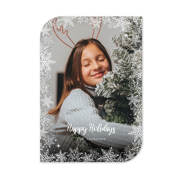 Single Card Half Rounded Vertical 10 x 14,3 cm