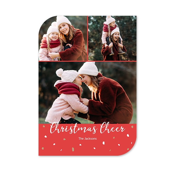 Single Card Half Rounded Vertical 10 x 14,3 cm