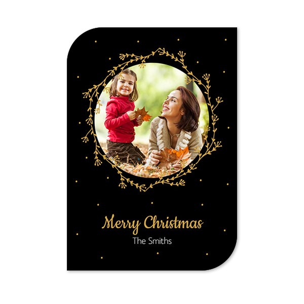 Single Card Half Rounded Vertical 10 x 14,3 cm