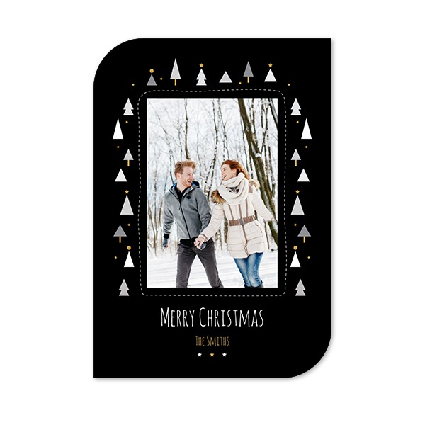 Single Card Half Rounded Vertical 10 x 14,3 cm