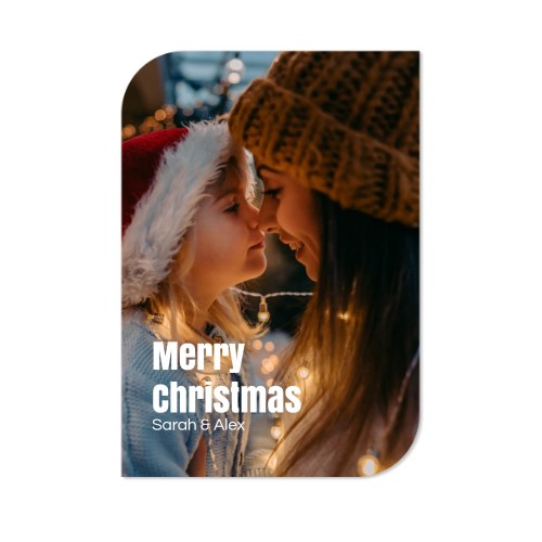 Single Card Half Rounded Vertical 10 x 14,3 cm