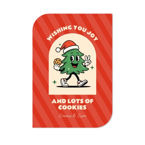 Grusskarte - Halbrunde Ecken Hochformat 10 x 14,3 cm