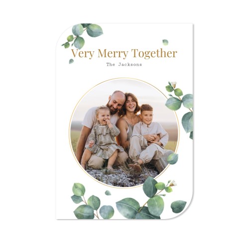 Single Card Half Rounded Vertical 10 x 14,3 cm