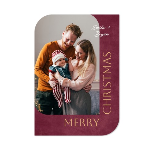 Klassinen kuvakortti siiven muotoinen pysty 10 x 14,3 cm