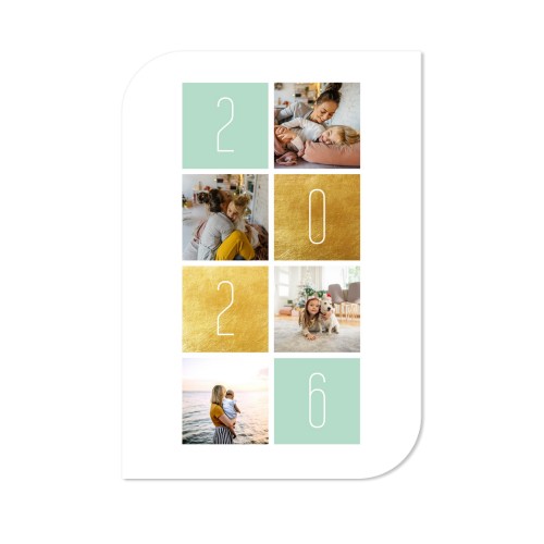 Single Card Half Rounded Vertical 10 x 14,3 cm