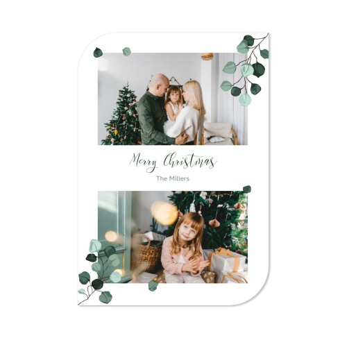 Grusskarte - Halbrunde Ecken Hochformat 10 x 14,3 cm Grusskarte - Halbrunde Ecken Hochformat 10 x 14,3 cm