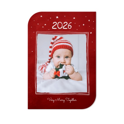 Single Card Half Rounded Vertical 10 x 14,3 cm