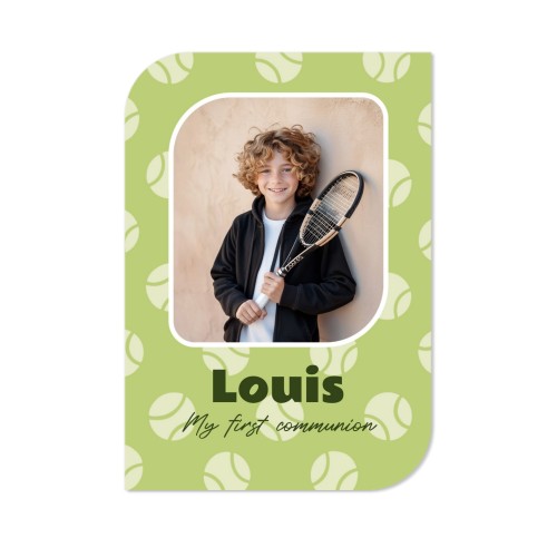 Single Card Half Rounded Vertical 10 x 14,3 cm