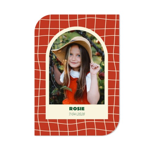 Single Card Half Rounded Vertical 10 x 14,3 cm