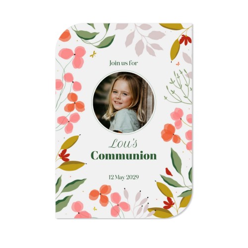 Single Card Half Rounded Vertical 10 x 14,3 cm