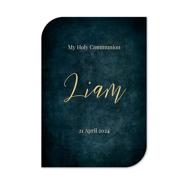 Single Card Half Rounded Vertical 10 x 14,3 cm