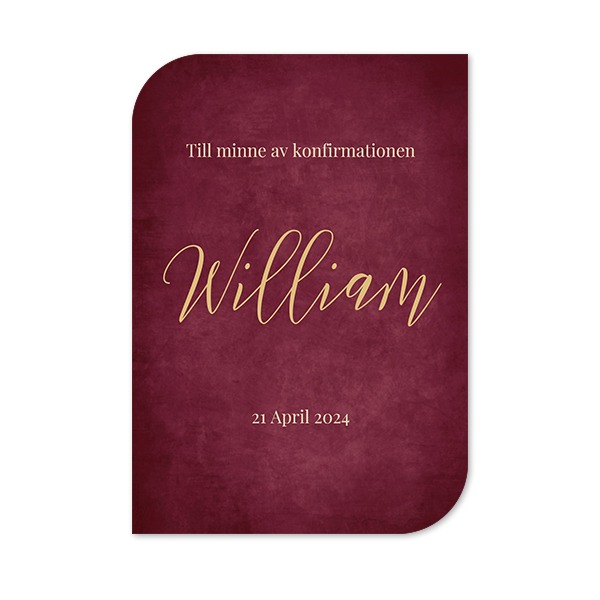 Enkla Fotokort vinge stående 10 x 14,3 cm