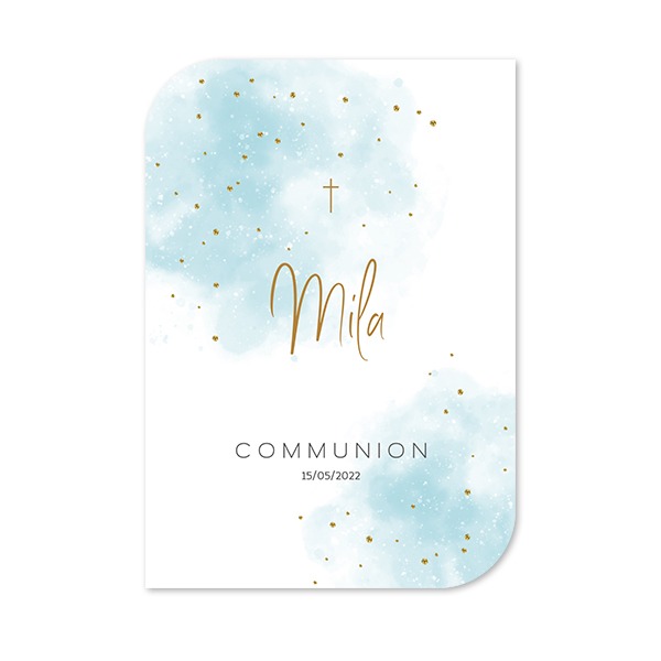 Single Card Half Rounded Vertical 10 x 14,3 cm