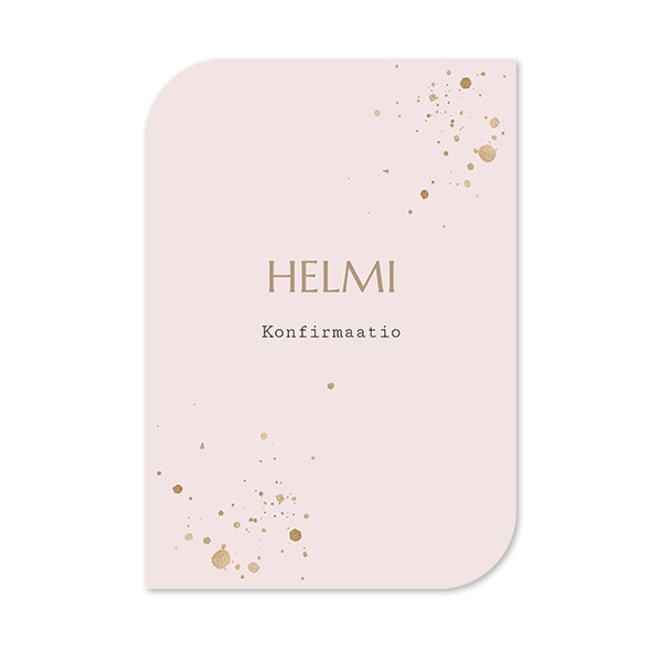 Klassinen kuvakortti siiven muotoinen pysty 10 x 14,3 cm