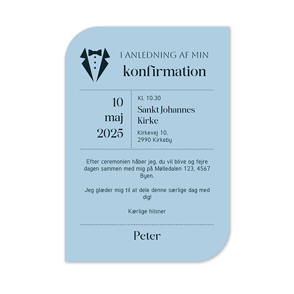 Enkle Fotokort halvrundet portræt 10 x 14,3 cm Enkle Fotokort halvrundet portræt 10 x 14,3 cm