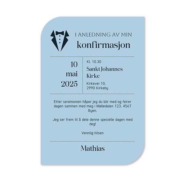 Enkle Fotokort halvrundet stående 10 x 14,3 cm