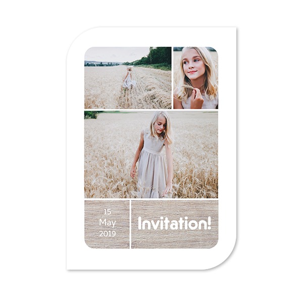 Single Card Half Rounded Vertical 10 x 14,3 cm Single Card Half Rounded Vertical 10 x 14,3 cm