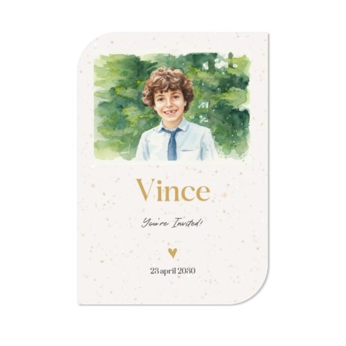Single Card Half Rounded Vertical 10 x 14,3 cm Single Card Half Rounded Vertical 10 x 14,3 cm