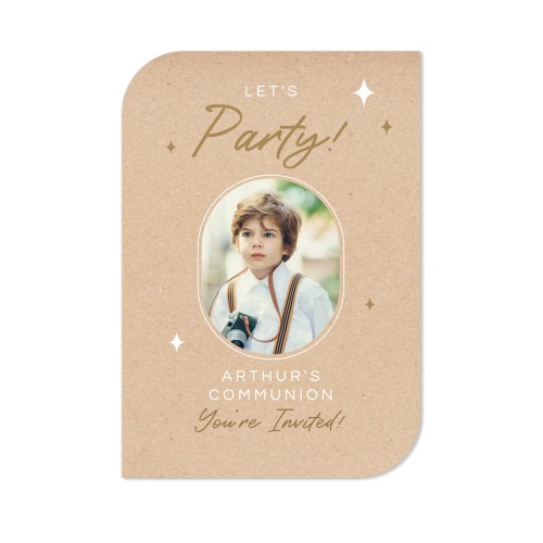 Klassinen kuvakortti siiven muotoinen pysty 10 x 14,3 cm