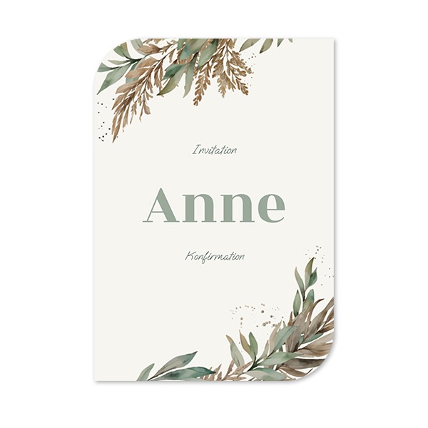 Enkle Fotokort halvrundet portræt 10 x 14,3 cm Enkle Fotokort halvrundet portræt 10 x 14,3 cm