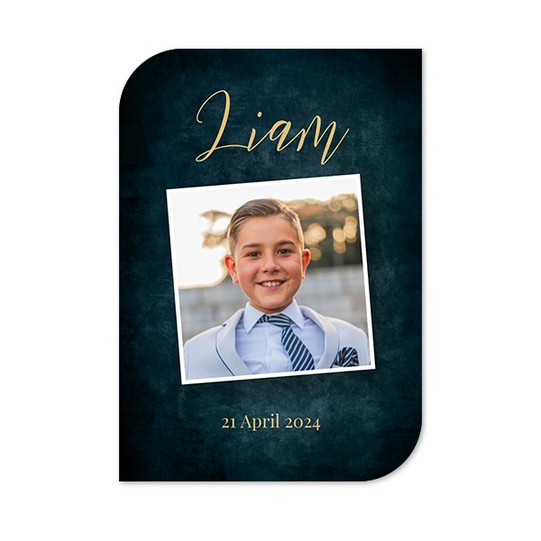 Single Card Half Rounded Vertical 10 x 14,3 cm