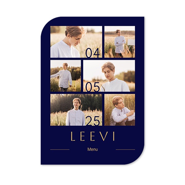 Klassinen kuvakortti siiven muotoinen pysty 10 x 14,3 cm Klassinen kuvakortti siiven muotoinen pysty 10 x 14,3 cm