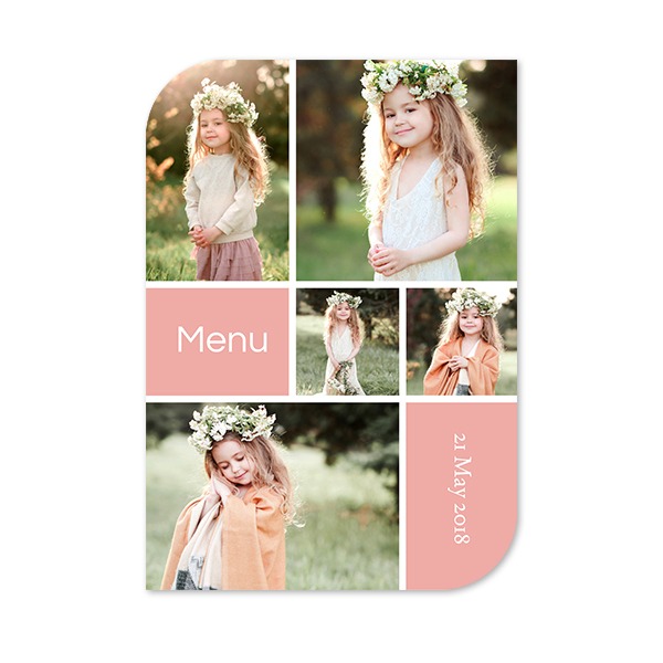 Enkla Fotokort vinge stående 10 x 14,3 cm