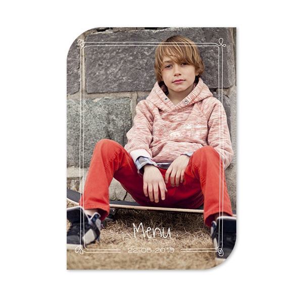Single Card Half Rounded Vertical 10 x 14,3 cm Single Card Half Rounded Vertical 10 x 14,3 cm