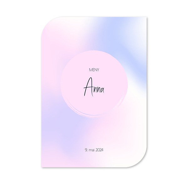 Enkle Fotokort halvrundet stående 10 x 14,3 cm