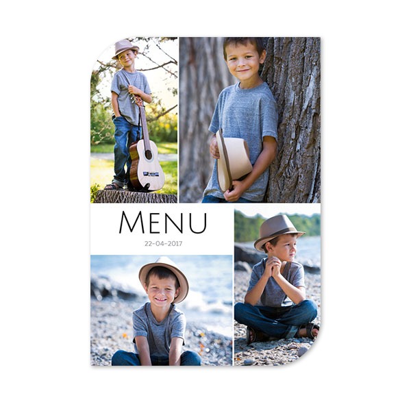 Single Card Half Rounded Vertical 10 x 14,3 cm