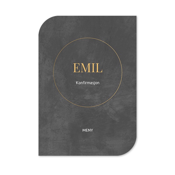 Enkle Fotokort halvrundet stående 10 x 14,3 cm