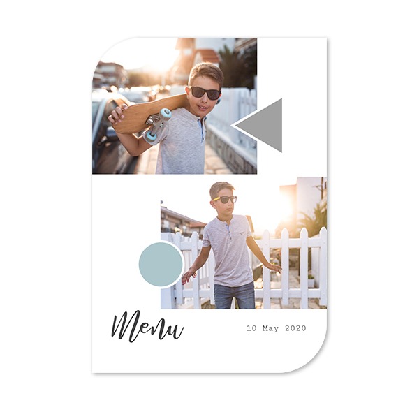 Single Card Half Rounded Vertical 10 x 14,3 cm Single Card Half Rounded Vertical 10 x 14,3 cm