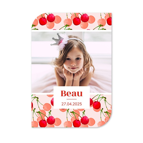 Single Card Half Rounded Vertical 10 x 14,3 cm Single Card Half Rounded Vertical 10 x 14,3 cm